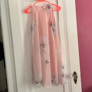 Floral Blush Pink Dress